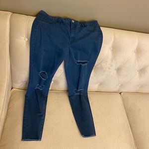 Basic blue pant